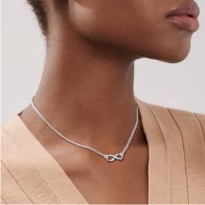 Tiffany & Co. Infinity Pendent Necklace